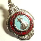 イギリス ヴィンテージ 演舞会ダンス エナメルメダル　１９４０年代