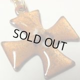 ベルギー アンティーク 1900年代初頭 エナメル クロス 21×25mm【希少】【バーゲン】