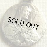 【極美形】【ミニサイズ】フランス アンティーク 七つの悲しみの聖母・聖イエス みこころ Sancta Dyonisia Karo(カロ)・Firmin-Pierre Lasserre作 13mm