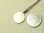 画像3: 【極美形】フランス ヴィンテージ ミュージシャン 音楽の聖人 SCECILE 聖セシリア SILVER(銀製) メダイ 著名彫刻家Bouix作 15mm(チェーン有。無し-300円引き） (3)
