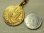 画像3: 【極美形】【大きめサイズ】フランス アンティーク 聖母マリア Gold plate メダイ 著名彫刻家 C.CHARL作 25mm(チェーン有。無し-300円引き）