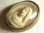 画像3: 【難有り】【１８８０年頃】《セピオライト「海泡石」彫刻》フランス アンティーク 聖母マリア ドーム型ガラスフレーム 46×57mm 