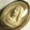 画像2: 【難有り】【１８８０年頃】《セピオライト「海泡石」彫刻》フランス アンティーク 聖母マリア ドーム型ガラスフレーム 46×57mm 