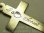画像7: 【希少】【１９０４年】フランス アンティーク SILVER【銀製】 Nun's Cross 修道女の誓いのクロス 30×58mm(チェーン有。無し-300円引き)