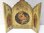 画像2: 【中型サイズ】イタリア アンティーク「聖母子の画家」ラファエロ・サンティ作『小椅子の聖母』３枚続きの祭壇画（高さ１８０ミリ） (2)