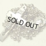 ヴィンテージ STERLING シルバー（銀925製）ロザリオ【短いサイズ】40.6cm