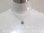 画像7: 【極美形】フランス ヴィンテージ ミュージシャン 音楽の聖人 SCECILE 聖セシリア SILVER(銀製) メダイ 著名彫刻家Bouix作 15mm(チェーン有。無し-300円引き）