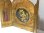 画像4: 【大型サイズ】イタリア アンティーク「聖母子の画家」ラファエロ・サンティ作『小椅子の聖母』３枚続きの祭壇画（高さ296ミリ）【バーゲン】