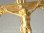 画像8: “アール・ヌーヴォー装飾が美しい”アメリカ アンティーク 自立クロス ゴールドカラー 16.5cm【バーゲン】