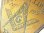 画像2: 【８２年前】アンティーク アメリカ フリーメイソン　“手彫り彫刻”謎の記念プレート “ハートレイロッジ 1939年7月15日 :  HARTLEY LODGE July 15, 1939” 66×9４ｍｍ