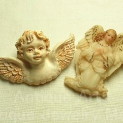 画像1: 可愛い天使の３D立体バッチ ２個セット【バーゲン】