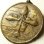 画像1: 【バーゲン】【大型】ハンガリー アンティーク ブロンズ 英雄ボトンド メダル　37mm (1)