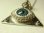 画像4: ヴィンテージ オール・シーイング・アイ“All-Seeing Eye”(万物を監視する目“Eye that Observes All Things”) SILVER(銀925)ペンダント 30mm【バーゲン】