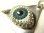 画像7: ヴィンテージ オール・シーイング・アイ“All-Seeing Eye”(万物を監視する目“Eye that Observes All Things”) SILVER(銀925)ペンダント 30mm【バーゲン】
