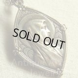 【バーゲン】フランス アンティーク 聖母マリア SILVER PLATED メダイ 19×30mm