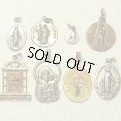 画像1: 【★高品質★】【重い金属】アンティーク ・ヴィンテージメダイ ８個セット