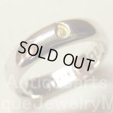 “金の涙”"UNTIL WE MEET AGAIN：また会う日まで"愛や絆、希望、別れの悲しみの象徴となるリングを身に着け、別れを乗り越える励みとなる為のリング。Sterling Silver（銀９２５）ヴィンテージ リング サイズ１６号