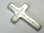 画像3: アルミ製クロス「JESUS CHRIST IS LORD」刻印入り／ポケットサイズ十字架（祈り・お守り・携帯用）
