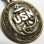 画像3: 第二次世界大戦当時もの USNアメリカ海軍 SILVER(銀製) ペンダント18×23mm【バーゲン】