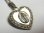 画像2: 不思議のメダイ ハート形 ヴィンテージ 真珠貝とマーカサイト STERLING（銀925製）19×22mm O Mary, conceived without sin, pray for us who have recourse to thee. “ああ、けがれなくお宿りになられた聖マリア、我等の為にお祈りください。”【バーゲン】
