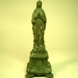 画像2: フランス アンティーク 聖マリア 自立像 装飾が豊かな台座付き1800年代 18cm 【バーゲン】