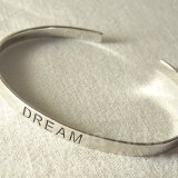 画像: 【DREAM(夢)】ヴィンテージ USED STERLING(銀９２５)カフ ブレスレット≪フリーサイズ≫【バーゲン】