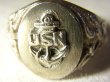 画像11: 【イカリのエンブレムが魅力！】USN (UNITED STATES NAVY)アメリカ海軍 ヴィンテージ STERLING(銀９２５)リング リングサイズ：２２号【バーゲン】