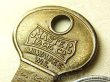 画像8: アメリカ 1933年シカゴワールドフェアー,1933 Chicago World’s Fair,Master Lock Co.マスターロック社　記念キー《四つ葉のクローバー・蹄鉄マーク》【幸運・成功を祈る！(GOOD LUCK)】