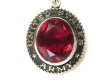 画像4: CREST CRAFT社 UNITED STATES ARMY アメリカ陸軍 ヴィンテージ STERLING（銀９２５）Garnet ガーネット ペンダント 16×21mm