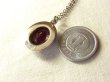 画像10: CREST CRAFT社 UNITED STATES ARMY アメリカ陸軍 ヴィンテージ STERLING（銀９２５）Garnet ガーネット ペンダント 16×21mm