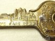 画像7: アメリカ 1933年シカゴワールドフェアー,1933 Chicago World’s Fair,Master Lock Co.マスターロック社　記念キー《四つ葉のクローバー・蹄鉄マーク》【幸運・成功を祈る！(GOOD LUCK)】《バーゲン》