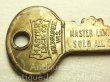 画像14: アメリカ 1933年シカゴワールドフェアー,1933 Chicago World’s Fair,Master Lock Co.マスターロック社　記念キー《四つ葉のクローバー・蹄鉄マーク》【幸運・成功を祈る！(GOOD LUCK)】《バーゲン》