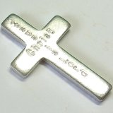 画像: アルミ製クロス「JESUS CHRIST IS LORD」刻印入り／ポケットサイズ十字架（祈り・お守り・携帯用）