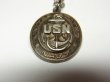 画像6: 第二次世界大戦当時もの USNアメリカ海軍 SILVER(銀製) ペンダント18×23mm【バーゲン】