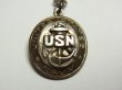 画像5: 第二次世界大戦当時もの USNアメリカ海軍 SILVER(銀製) ペンダント18×23mm【バーゲン】