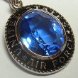 画像3: UNITED STATES AIR FORCE(アメリカ空軍) ヴィンテージ ブルーストーン STERLING ペンダント 16×21m【バーゲン】