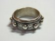 画像5: ヴィンテージ ロザリオリング【２層回転式】 STERLING(銀９２５) リングサイズ：１４号【バーゲン】