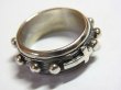 画像3: ヴィンテージ ロザリオリング【２層回転式】 STERLING(銀９２５) リングサイズ：１４号【バーゲン】