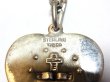 画像10: 不思議のメダイ ハート形 ヴィンテージ 真珠貝とマーカサイト STERLING（銀925製）19×22mm O Mary, conceived without sin, pray for us who have recourse to thee. “ああ、けがれなくお宿りになられた聖マリア、我等の為にお祈りください。”【バーゲン】