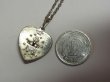 画像11: 不思議のメダイ ハート形 ヴィンテージ 真珠貝とマーカサイト STERLING（銀925製）19×22mm O Mary, conceived without sin, pray for us who have recourse to thee. “ああ、けがれなくお宿りになられた聖マリア、我等の為にお祈りください。”【バーゲン】