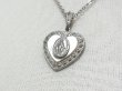 画像15: 不思議のメダイ ハート形 ヴィンテージ 真珠貝とマーカサイト STERLING（銀925製）19×22mm O Mary, conceived without sin, pray for us who have recourse to thee. “ああ、けがれなくお宿りになられた聖マリア、我等の為にお祈りください。”【バーゲン】