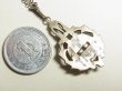 画像5: アンティーク 真珠貝とマーカサイト STERLING SILVER（銀９２５）レトロな意匠 不思議のメダイ 20×31mm O Mary, conceived without sin, pray for us who have recourse to thee. “ああ、けがれなくお宿りになられた聖マリア、我等の為にお祈りください。【バーゲン】”