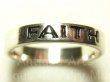 画像3: 【信じる心】FAITH“信頼、信仰、確信：神への信頼や忠誠心、霊的な希望や確信”ヴィンテージ シルバー（銀製）リング サイズ：１６号