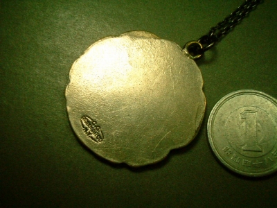 画像: アメリカ アンティーク フリーメイソン メダル １９０６年 32×32ミリ(チェーン有。無し-300円引き）