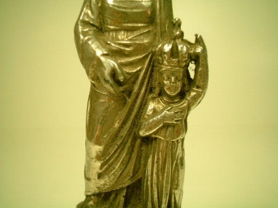 画像: 【バーゲン】フランス アンティーク 聖母マリア 自立像 １１．２センチ