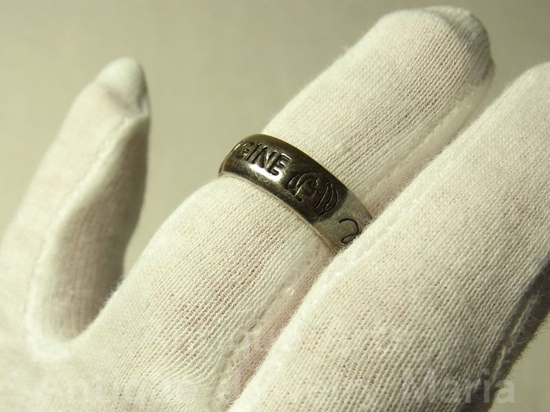 画像: ジョン・レノン イマジン ヴィンテージ リングJohn Lennon imagine ring, 銀９２５ サイズ：２２号