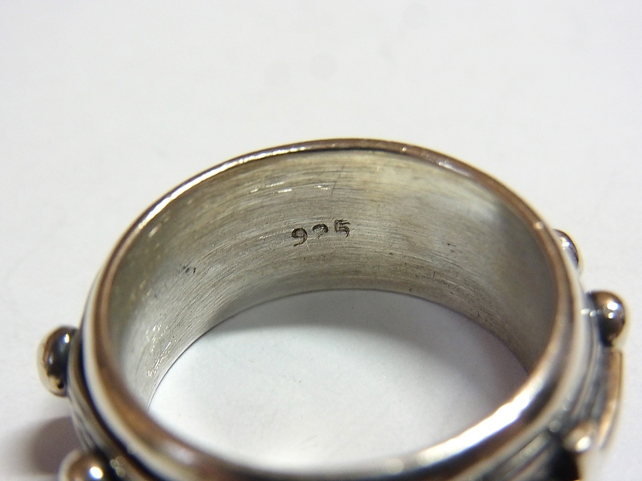画像: ヴィンテージ ロザリオリング【２層回転式】 STERLING(銀９２５) リングサイズ：１４号【バーゲン】