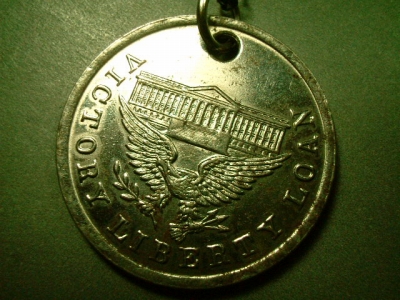 画像: アメリカ WW2ドイツ軍の大砲で作られた記念メダル(チェーン有。無し-300円引き）